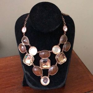 Brown Statement Necklace